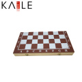 Nouveau Custom Professional 3 en 1 Echecs en bois